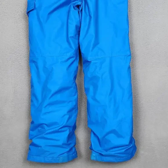 Columbia Ice Slope II Snow Pants Youth Large Blue Insulated Ski Winter Nylon - Picture 10 of 16